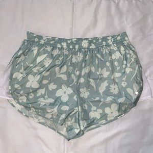 mint kate spade running shorts